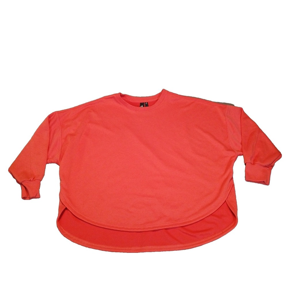 Adidas 11 Honore Collab French Terry Crew Neck Sweater‎ Pink Womens Plus Size 2X